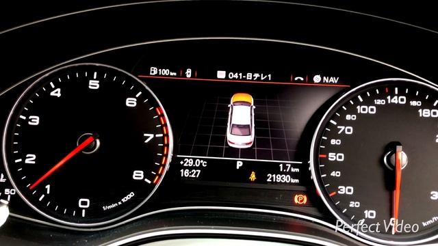 Audi A6 2.8 (C7) エンジン始動音 V6エンジン смотреть онлайн