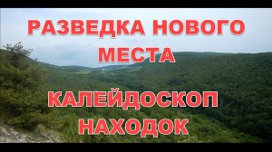 Крымский лесной коп Разведка Нового Места Разнообразие находок
