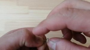 Как привязать карабин к леске.