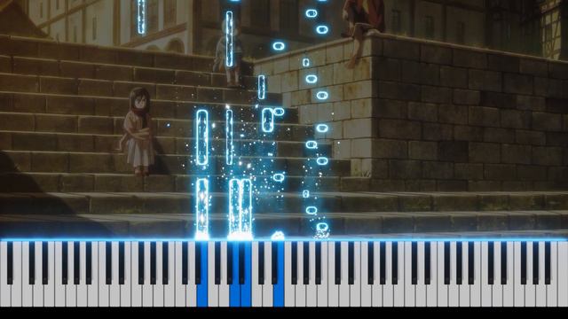 Attack on Titan: All Endings (1-8) on Piano [FREE MIDI] смотреть онлайн