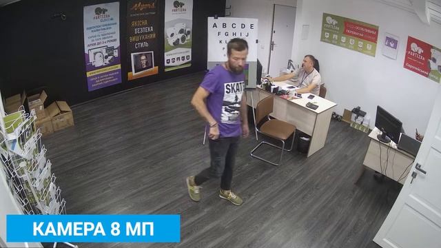 Сравнение IP камер PARTIZAN 2/5/8 Мп. Резкость и цветопередача. смотреть онлайн