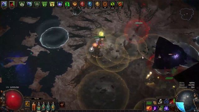Poison Seismic Trap Pathfinder - Uber Shaper z ~3mil/1trap pob dps [Path of Exile 3.22] смотреть онлайн