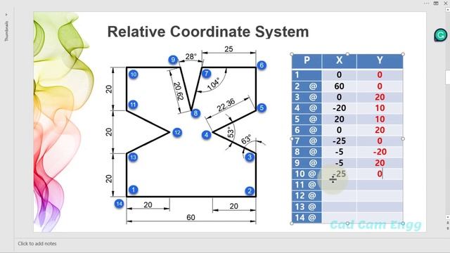 AutoCAD Exercise - 7 | English | Relative Co Ordinate System ? смотреть онлайн