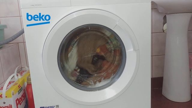 Pralka Beko pranie ręczników SWRE6512XWW2E Syntetyki - Dźwięk Pralki Relax i Szybkie Zasypianie смотреть онлайн