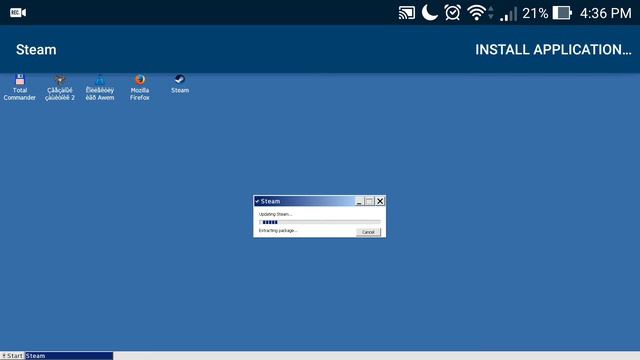Installing Steam on Android (PC version, no emulator) смотреть онлайн
