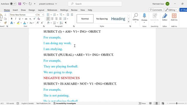 Tenses (part-3)#present continuous tense #English speaking and writing# IELTS смотреть онлайн