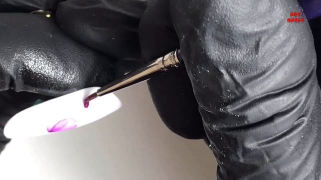 WATERCOLOR NAIL DESIGN / Дизайн ногтей акварельными красками / Акварель на ногтях смотреть онлайн