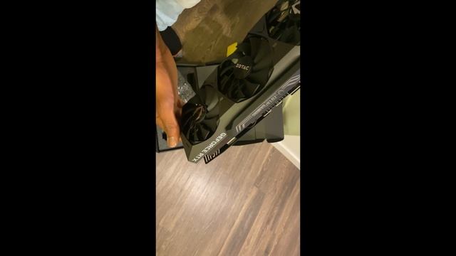 Unboxing Zotac Trinity OC RTX 3070Ti + Installation смотреть онлайн