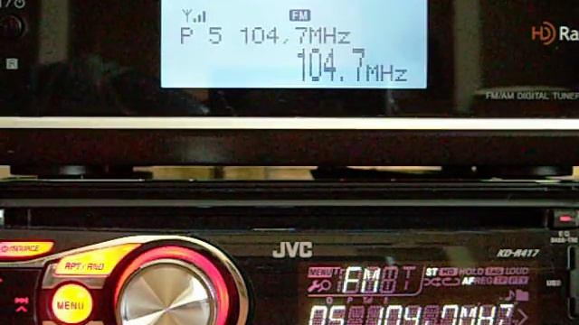 Работа RDS - Sony XDR-F1HD vs JVC KD-R417EE смотреть онлайн