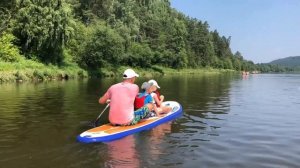 Сплав по реке Ай в лагере Горная семейка, 3 смена лето 2018 (станция-лагерь)