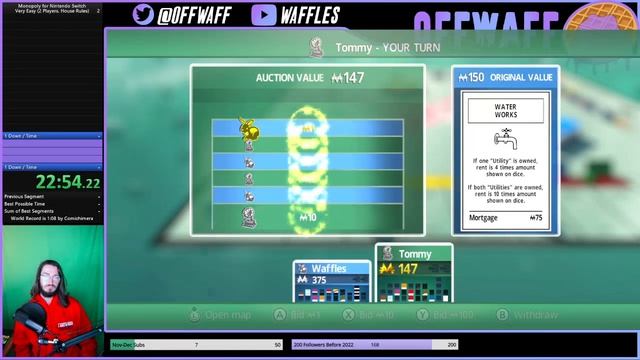 [2nd Place Record] 45:44 Monopoly for Nintendo Switch, Very Easy (2 Players, House Rules) Speedrun смотреть онлайн