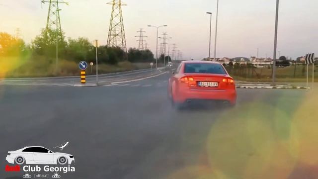 Audi RS4 b7 drift смотреть онлайн