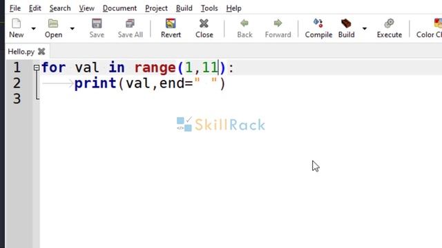 Python - range function смотреть онлайн