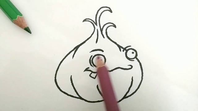 How to Draw Garlic | Plants vs Zombies 2 смотреть онлайн