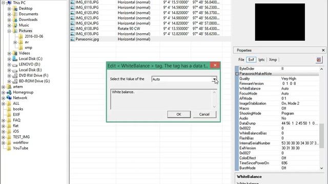 Change makernote EXIF tags смотреть онлайн