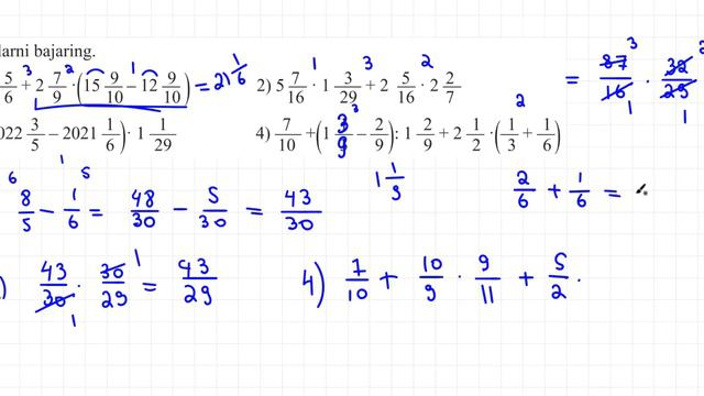 4-Mavzu Sonli Ifodalar. 7-sinf Algebra.