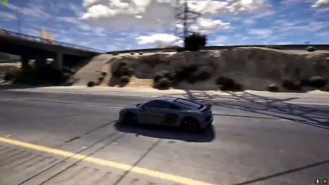 Audi R8 with GTA 5 REDUX MOD смотреть онлайн