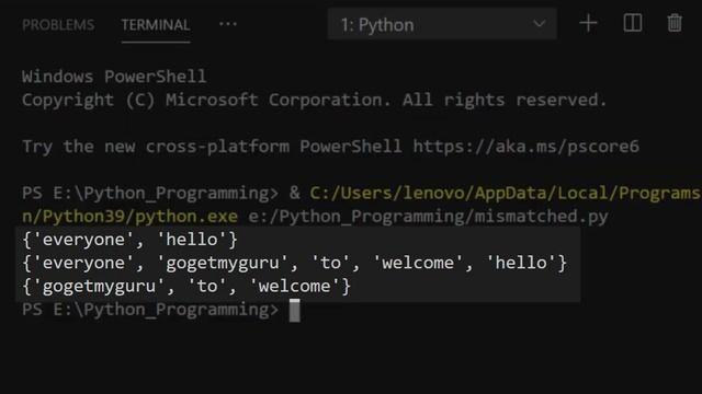 # 18 Mismatch words of given string in Python смотреть онлайн