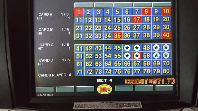Four Card Keno: 6 Spot Strategies 4-19-20 смотреть онлайн