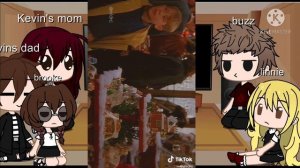 ||Kevin's family react to him||gacha club||home alone||