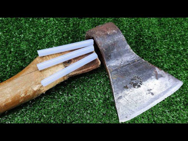Реставрация старинного топора из СССР. Уникальный способ крепления рукояти смотреть онлайн