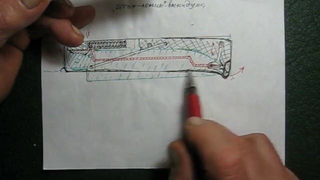 Ригель с рычажным управлением или предстоящий проект штык-ломика выкидухи смотреть онлайн