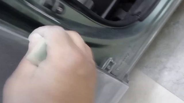 Дверь Subaru подготовка и покрас. Перекрас в переход. Ремонт арки полиэфирной смолой. смотреть онлайн