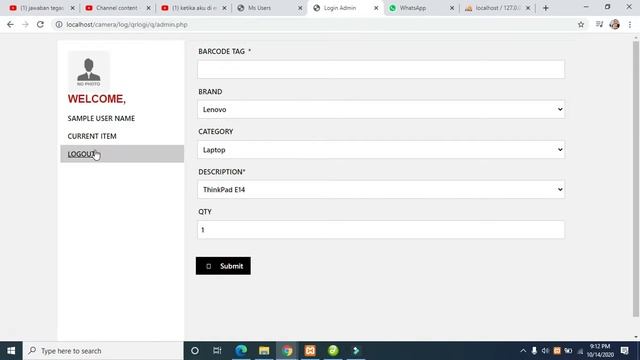 SCAN CAMERA QRCODE LOGIN PHP MYSQLI on 2020 WORKING 100% смотреть онлайн