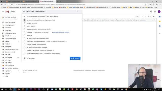 Bloquer définitivement une adresse mail sans passer par les spams de Gmail смотреть онлайн
