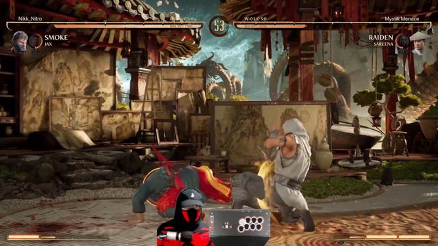 SMOKE/JAX VS SCORPION & RAIDEN - KOMBAT LEAGUE #2 - MORTAL KOMBAT 1 смотреть онлайн
