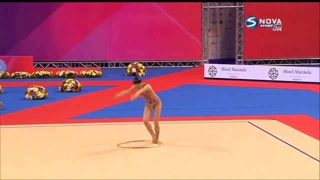 2019.04.12 София - Milena Baldassari 2001 ??ITA - Обруч 18,600 - World Cup Sofia 2019 смотреть онлайн