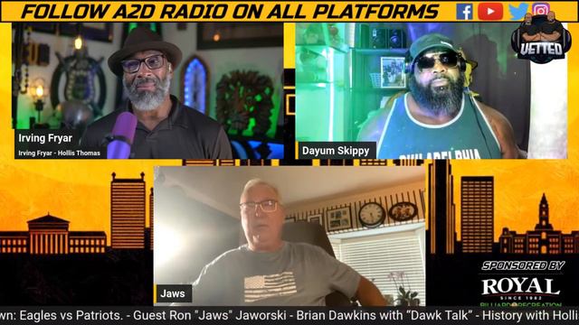 Philadelphia Eagles Legends: Brian Dawkins, Ron Jaworski, Irving Fryar, & Hollis Thomas | Vetted смотреть онлайн