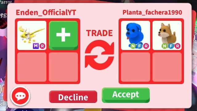 SOOOO SATISFYING TRADE EVER!!! Trading my first Mega Ancient Dragon In Adopt Me смотреть онлайн