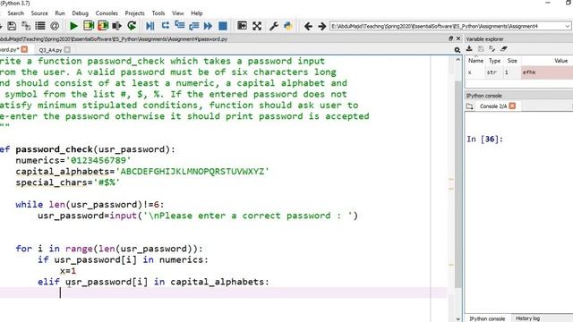 Python Programming-Password Checker смотреть онлайн