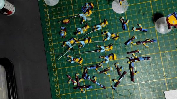 Tau Empire PATHFINDER TEAM Painting, или снова красим Тау!