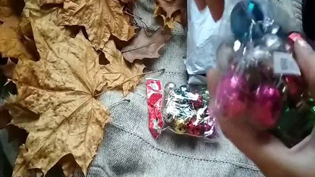 Новогодние шарики с Aliexpress смотреть онлайн