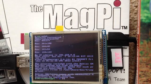 2.8"TFT Shield Board for Raspberry Pi смотреть онлайн