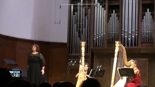 Юлия Вакула. Де Фалья- К.Сальцедо " Семь испанских песен для голоса и двух арф" смотреть онлайн