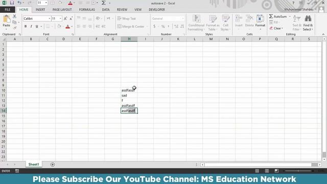 Small and Powerful VBA Code in Urdu/Hindi | AutoSave Excel File смотреть онлайн