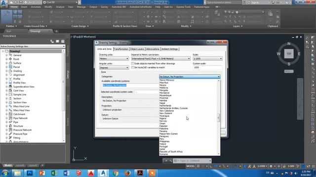3. Drawing Set up in Civil 3D 2018 Khmer language смотреть онлайн