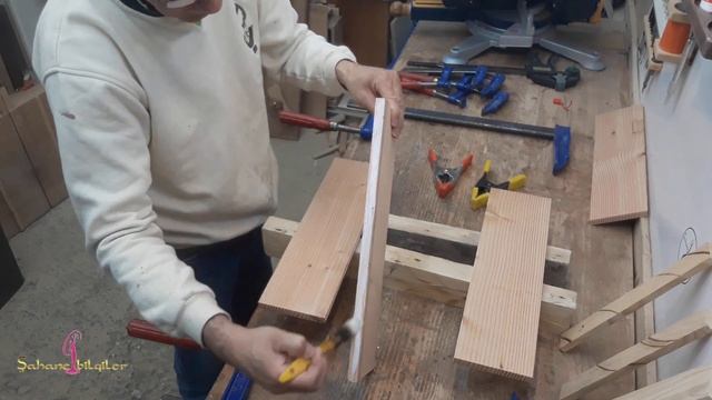 Modern sehpa yapımı / Wooden modern coffee table making смотреть онлайн