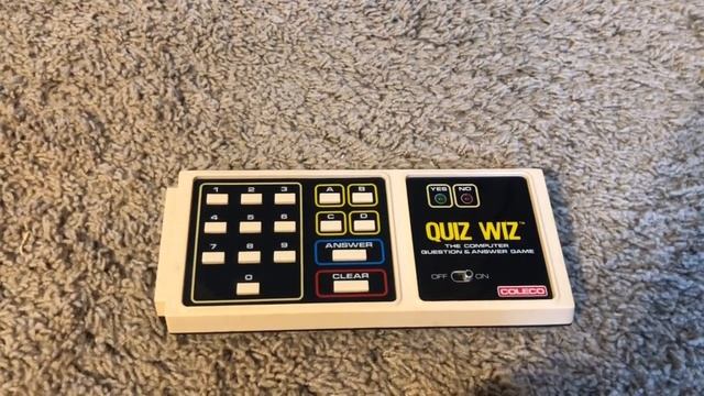 Coleco Quiz Wiz Teardown смотреть онлайн
