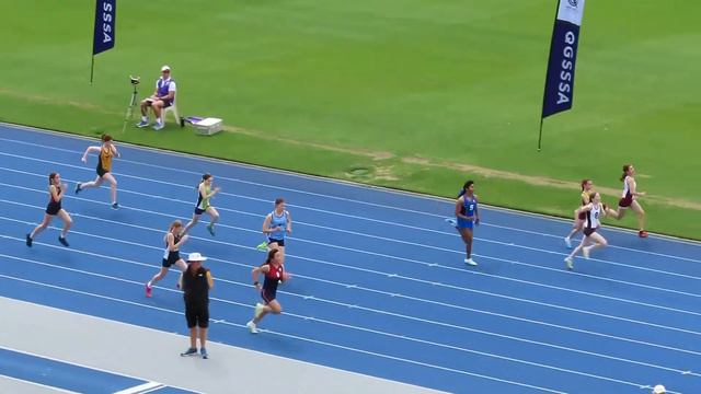 100m 12yrs & Under Girls DIV D, QGSSSA Championships, QSAC 15 September 2022 смотреть онлайн