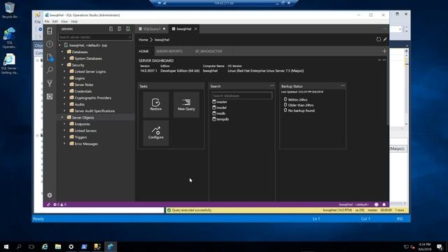 We Speak Linux - SQL Server on Linux and Docker Containers by Bob Ward смотреть онлайн