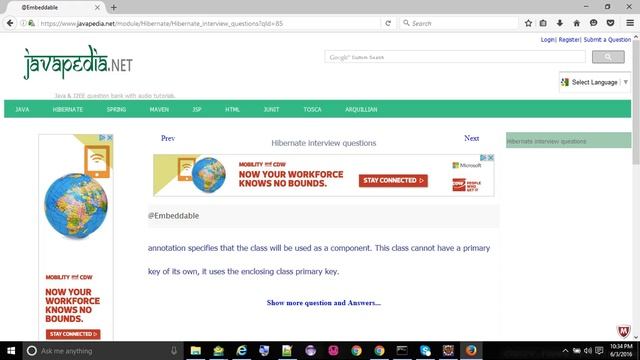 @Embeddable
- javapedia.net смотреть онлайн