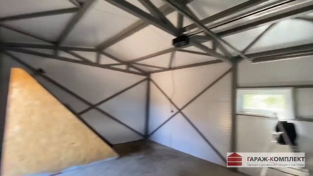 ПВХ погреб в гараже из сэндвич панелей, обзор смотреть онлайн