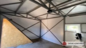 ПВХ погреб в гараже из сэндвич панелей, обзор