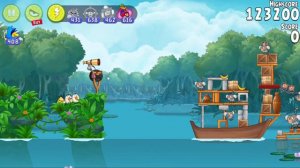 Angry Birds Rio 2 Android Gameplay walkthrough Part 54 || BLOSSOM RIVER.