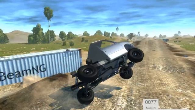 Beamng Drive Ночная погоня, ралли и форд гт :) смотреть онлайн