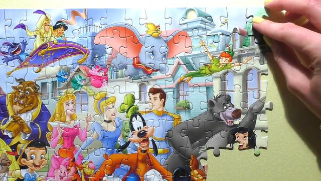 (Hura Huro ) Disney Puzzle Games Rompecabezas Learn Kids Puzzles Toys Playset Quebra-cabeça пазл Ya